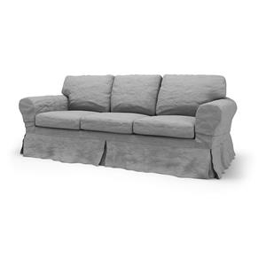 Bemz IKEA - Hoes voor 3-zitsslaapbank Ektorp, Graphite, Linnen