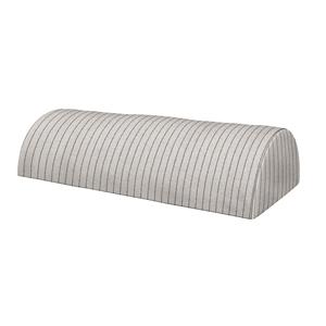 Bemz IKEA - Hoes voor halfrond kussen Beddinge, Silver Grey, Katoen