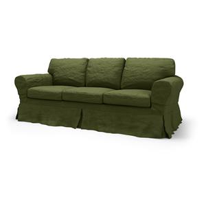 Bemz IKEA - Hoes voor 3-zitsslaapbank Ektorp, Moss, Fluweel