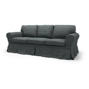 Bemz IKEA - Hoes voor 3-zitsslaapbank Ektorp, Stone, WOL