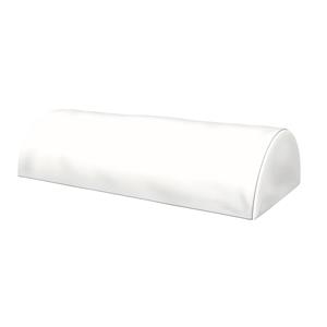 Bemz IKEA - Hoes voor halfrond kussen Beddinge, Absolute White, Linnen
