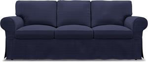 Bemz IKEA - Hoes voor 3-zitsslaapbank Ektorp, Volcanic Ash, Corduroy