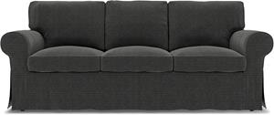 Bemz IKEA - Hoes voor 3-zitsslaapbank Ektorp, Licorice, Corduroy