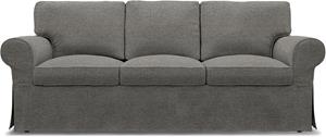 Bemz IKEA - Hoes voor 3-zitsslaapbank Ektorp, Taupe, BOUCLÉ EN TEXTUUR