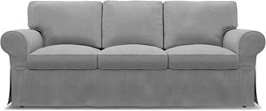 Bemz IKEA - Hoes voor 3-zitsslaapbank Ektorp, Graphite, Linnen