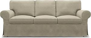 Bemz IKEA - Hoes voor 3-zitsslaapbank Ektorp, Light Sand, BOUCLÉ EN TEXTUUR