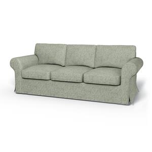 Bemz IKEA - Hoes voor 3-zitsslaapbank Ektorp, Pistachio, BOUCLÉ EN TEXTUUR