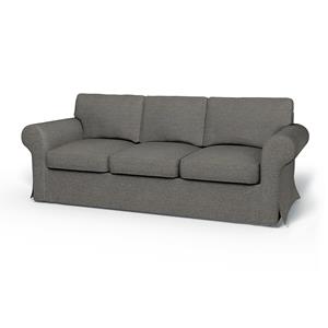 Bemz IKEA - Hoes voor 3-zitsslaapbank Ektorp, Taupe, BOUCLÉ EN TEXTUUR