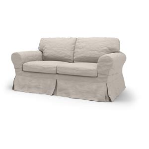 Bemz IKEA - Hoes voor 2-zitsbank Ektorp, Chalk, Linnen