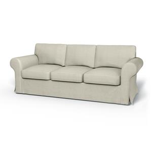 Bemz IKEA - Hoes voor 3-zitsslaapbank Ektorp, Natural, Linnen