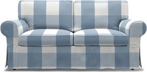 Bemz IKEA - Hoes voor 2-zitsbank Ektorp, Sky Blue, Linnen