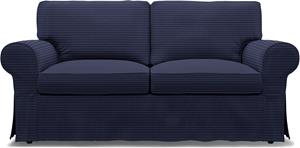 Bemz IKEA - Hoes voor 2-zitsbank Ektorp, Volcanic Ash, Corduroy