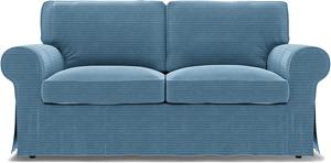 Bemz IKEA - Hoes voor 2-zitsbank Ektorp, Sky Blue, Corduroy
