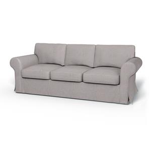 Bemz IKEA - Hoes voor 3-zitsslaapbank Ektorp, Natural, Katoen