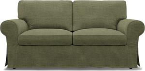 Bemz IKEA - Hoes voor 2-zitsbank Ektorp, Meadow Green, BOUCLÉ EN TEXTUUR