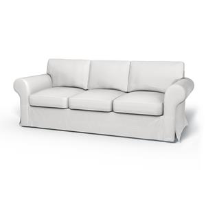 Bemz IKEA - Hoes voor 3-zitsslaapbank Ektorp, Absolute White, Katoen