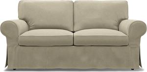 Bemz IKEA - Hoes voor 2-zitsbank Ektorp, Soft White, Moody Seventies Collection