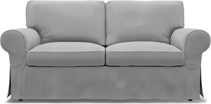 Bemz IKEA - Hoes voor 2-zitsbank Ektorp, Silver Grey, Katoen