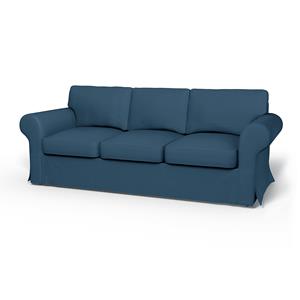 Bemz IKEA - Hoes voor 3-zitsslaapbank Ektorp, Real Teal, Katoen