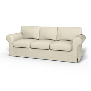 Bemz IKEA - Hoes voor 3-zitsslaapbank Ektorp, Sand Beige, Katoen
