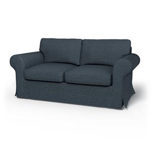 Bemz IKEA - Hoes voor 2-zitsbank Ektorp, Denim, BOUCLÉ EN TEXTUUR