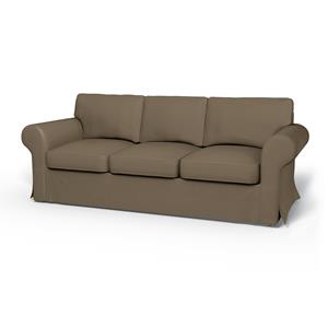 Bemz IKEA - Hoes voor 3-zitsslaapbank Ektorp, Taupe, Fluweel