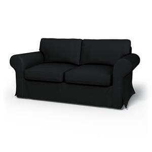 Bemz IKEA - Hoes voor 2-zitsbank Ektorp, Jet Black, Katoen