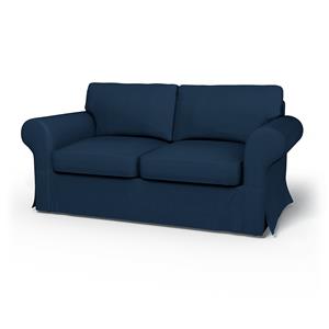Bemz IKEA - Hoes voor 2-zitsbank Ektorp, Deep Navy Blue, Katoen