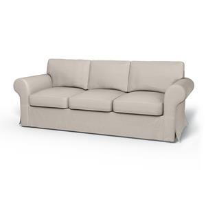 Bemz IKEA - Hoes voor 3-zitsslaapbank Ektorp, Chalk, Linnen