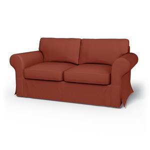 Bemz IKEA - Hoes voor 2-zitsbank Ektorp, Burnt Orange, Katoen