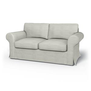 Bemz IKEA - Hoes voor 2-zitsbank Ektorp, Silver Grey, Katoen
