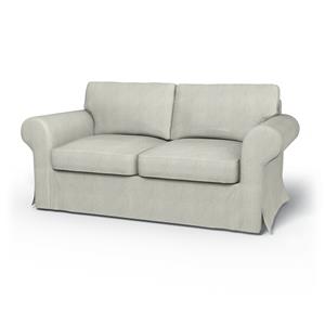 Bemz IKEA - Hoes voor 2-zitsbank Ektorp, Silver Grey, Katoen