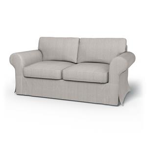 Bemz IKEA - Hoes voor 2-zitsbank Ektorp, Silver Grey, Katoen