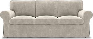 Bemz IKEA - Hoes voor 3-zitsslaapbank Ektorp, Natural White, Fluweel