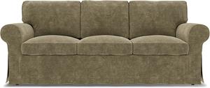 Bemz IKEA - Hoes voor 3-zitsslaapbank Ektorp, Beige, Fluweel