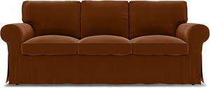 Bemz IKEA - Hoes voor 3-zitsslaapbank Ektorp, Cinnamon, Fluweel