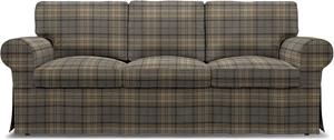 Bemz IKEA - Hoes voor 3-zitsslaapbank Ektorp, Bark Brown, WOL