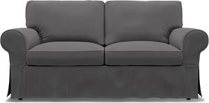Bemz IKEA - Hoes voor 2-zitsbank Ektorp, Smoked Pearl, Katoen