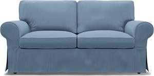 Bemz IKEA - Hoes voor 2-zitsbank Ektorp, Dusty Blue, Katoen