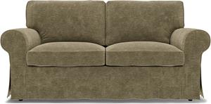 Bemz IKEA - Hoes voor 2-zitsbank Ektorp, Beige, Fluweel