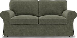 Bemz IKEA - Hoes voor 2-zitsbank Ektorp, Green Grey, Fluweel