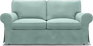 Bemz IKEA - Hoes voor 2-zitsbank Ektorp, Mineral Blue, Linnen