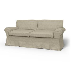 Bemz IKEA - Hoes voor 2-zitsslaapbank Ektorp, Light Sand, BOUCLÉ EN TEXTUUR