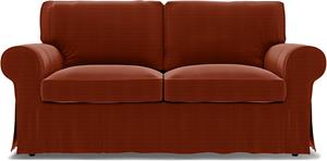 Bemz IKEA - Hoes voor 2-zitsslaapbank Ektorp, Burnt Sienna, Moody Seventies Collection
