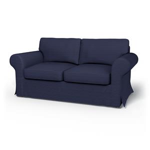 Bemz IKEA - Hoes voor 2-zitsslaapbank Ektorp, Volcanic Ash, Corduroy