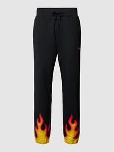 HUGO Sweatpants met motiefprint, model 'Doblo'