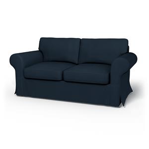 Bemz IKEA - Hoes voor 2-zitsslaapbank Ektorp, Navy Blue, Katoen