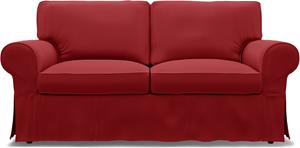 Bemz IKEA - Hoes voor 2-zitsslaapbank Ektorp, Scarlet Red, Katoen
