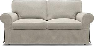 Bemz IKEA - Hoes voor 2-zitsslaapbank Ektorp, Silver Grey, Katoen