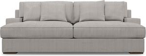Bemz IKEA - Hoes voor 3-zitsbank Göteborg, Silver Grey, Katoen